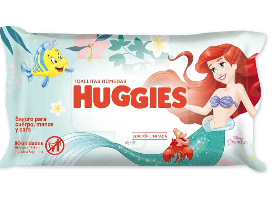 HUGGIES 4 EN 1 DISNEY X80