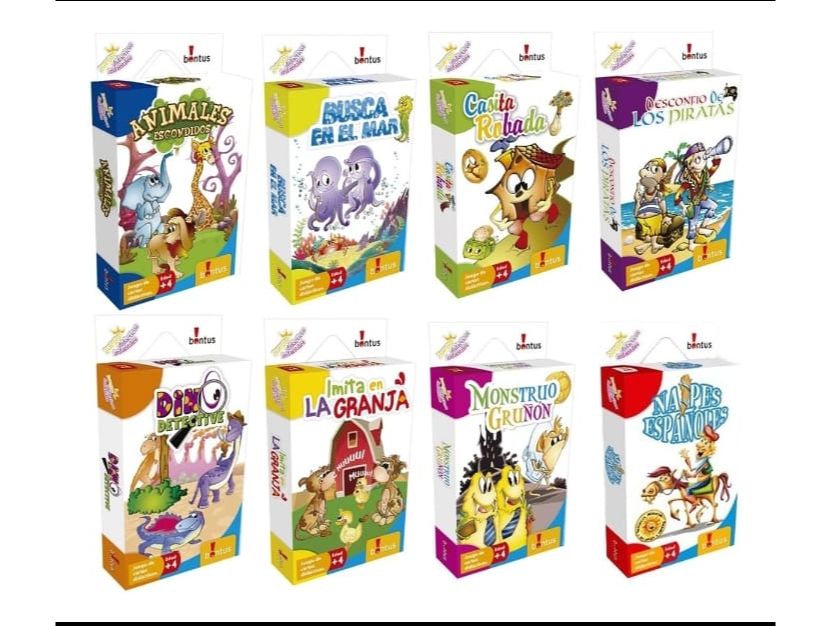 Juegos en cartas 4-5 años