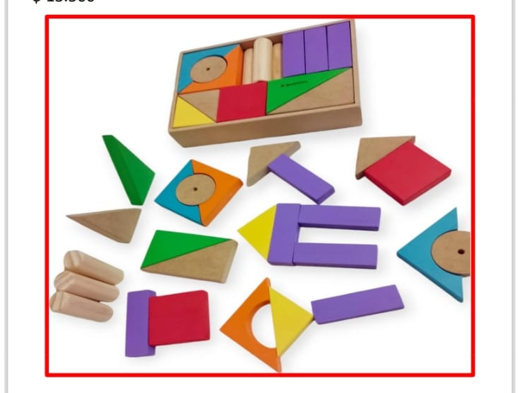 Cajón  con bloques