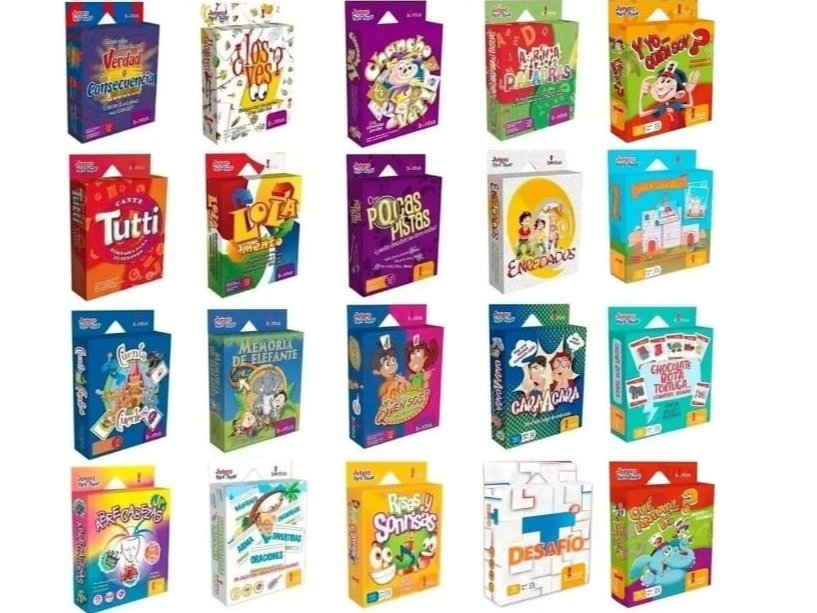 Juegos con cartas + 6 años