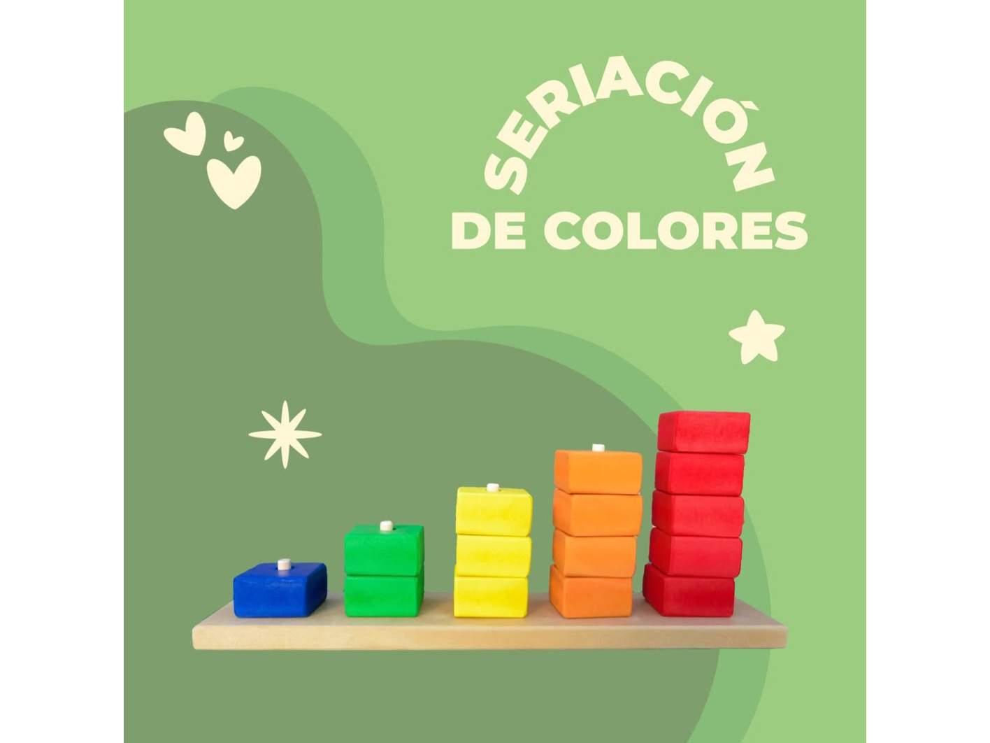 Seriación de colores