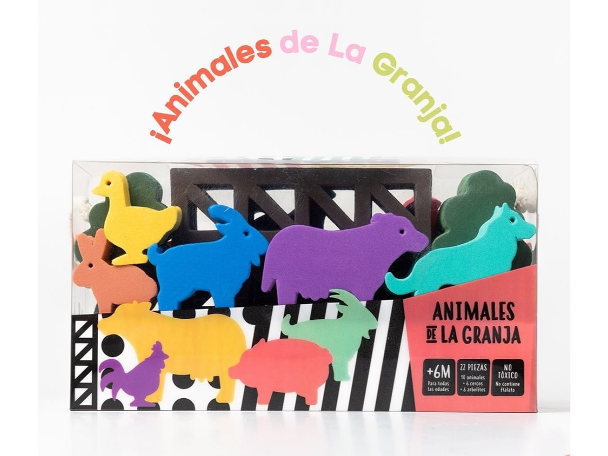 Animales.  Goma eva