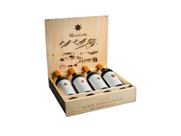 Clos de Los Siete Est. Vertical Madera x 4 Botellas