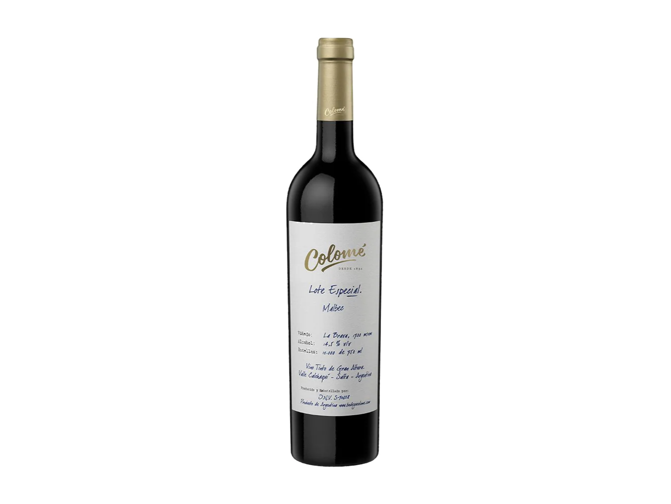 Colome Lote Esp. Malbec La Brava