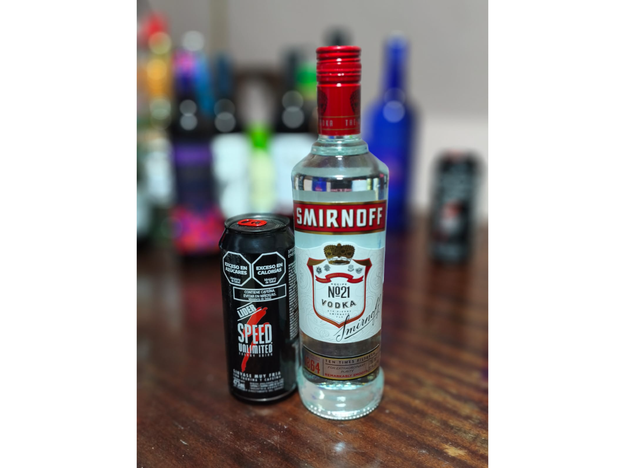 Vodka Smirnoff+ Speed 473 cc