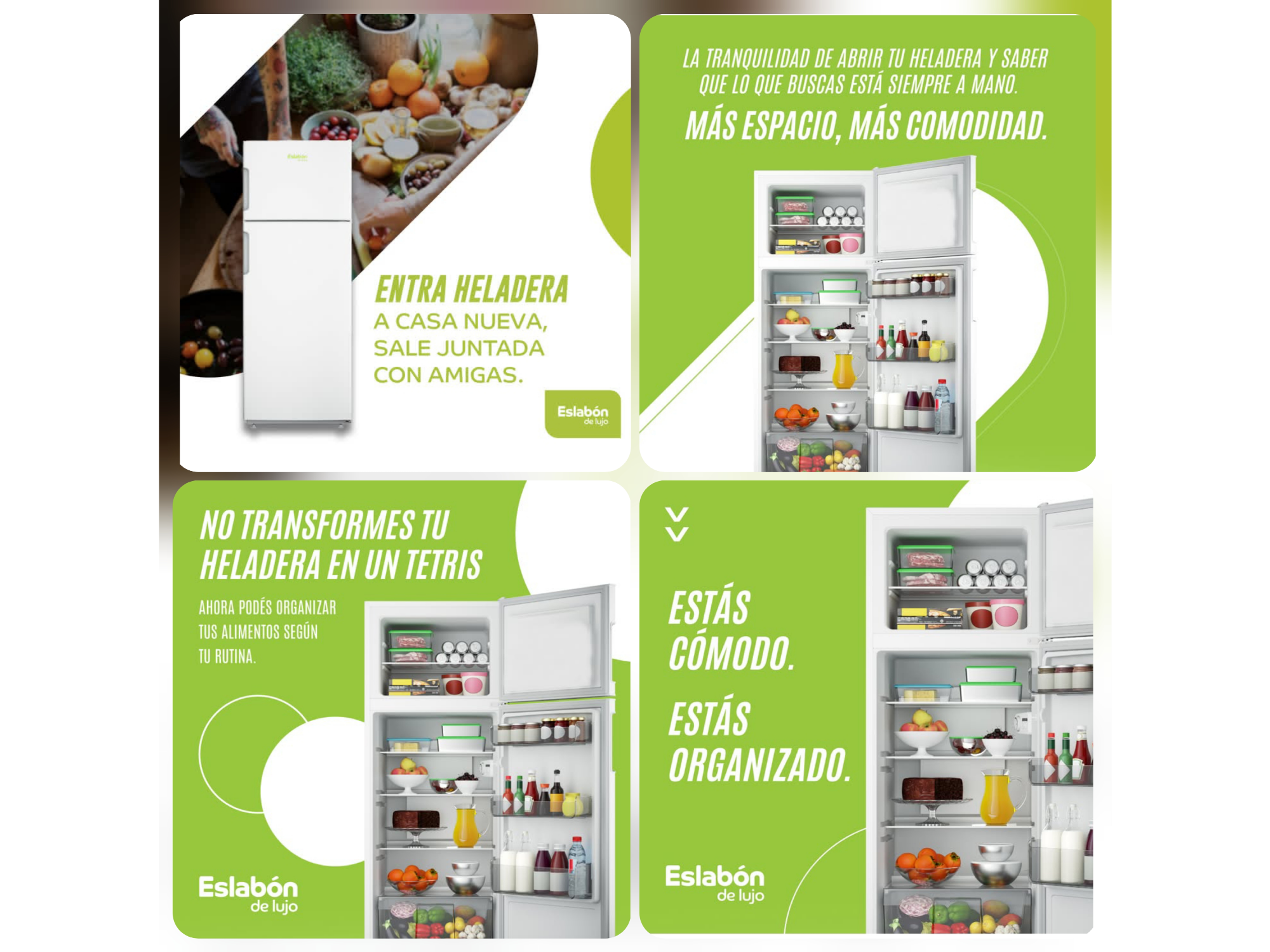 HELADERA ESLABON DE LUJO