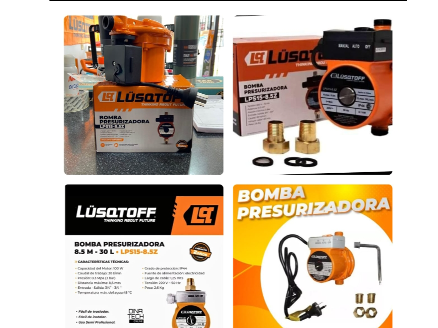 BOMBA PRESURIZADORA LUSQTOFF