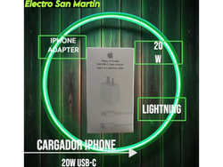 CARGADOR IPHONE CON CABLE