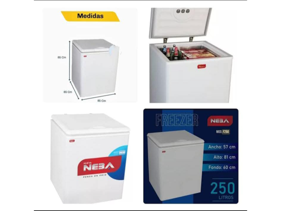 FREEZER NEBA 250