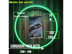 CARGADOR AUTO