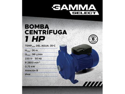 BOMBA CENTRIFUGA GAMA