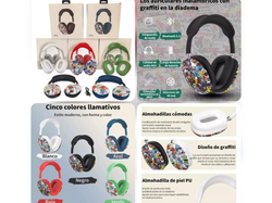 AURICULARES P9 GRAFITTI