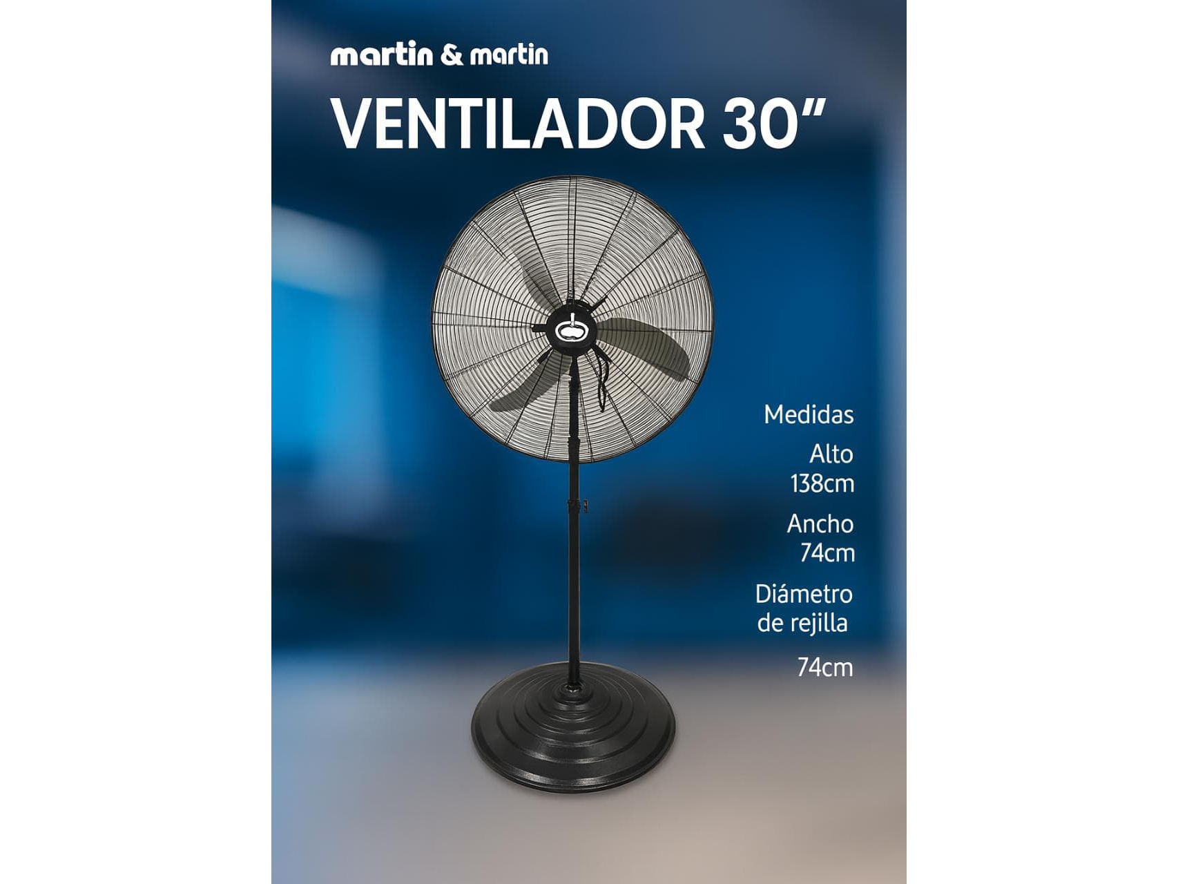 VENTILADOR M&M 30"