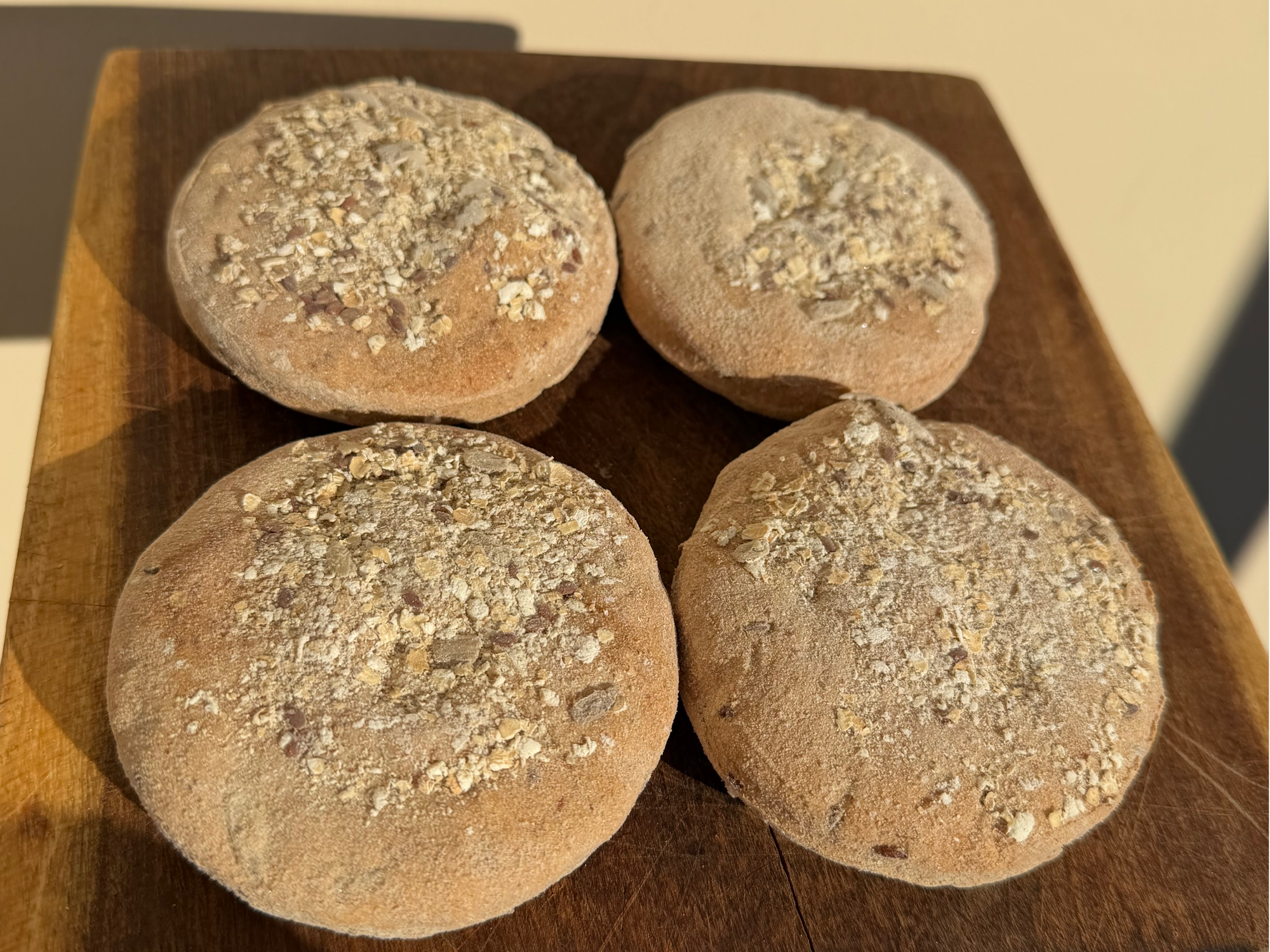 PAN HAMBURGESA INTEGRAL X4