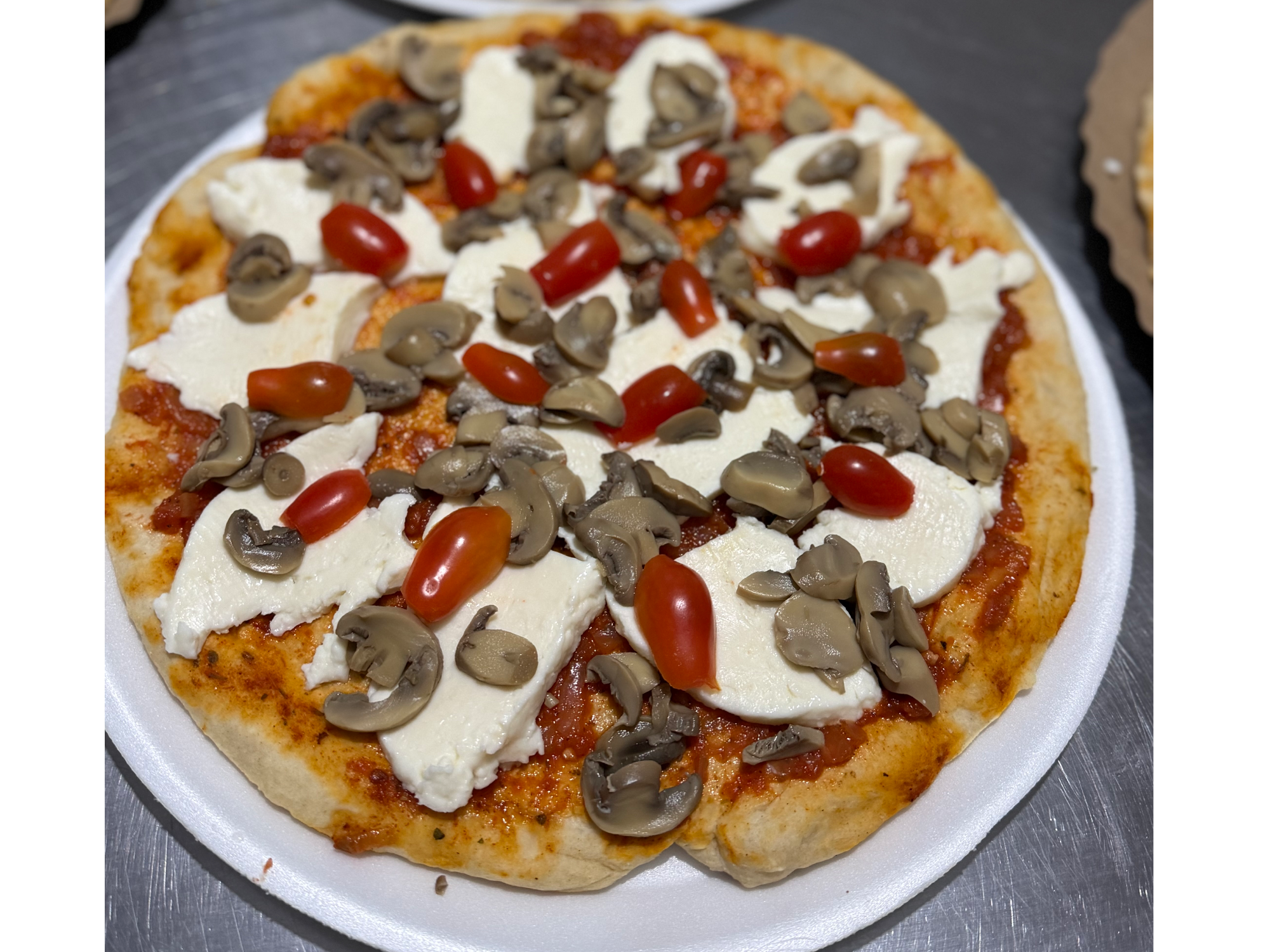 PIZZAS DE HARINA INTEGRAL. de AMASSA