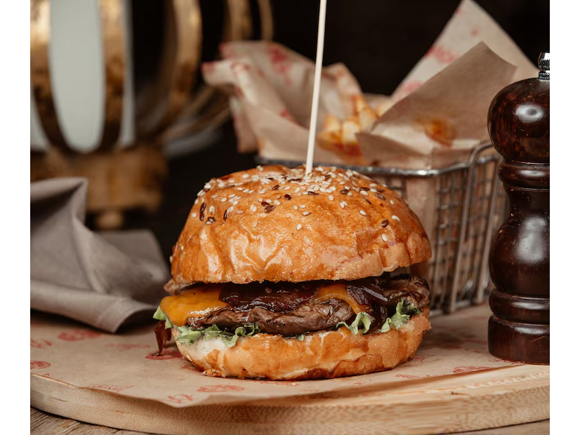Burger LA BIG JOE + papas