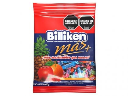 Masticlable billiken  de 600 gr  x 142 unid