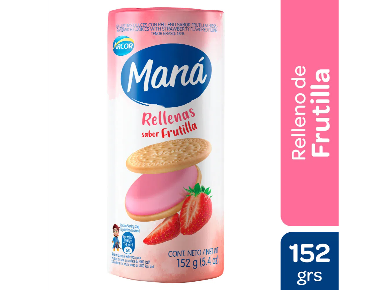 Maná rellenas 152gr