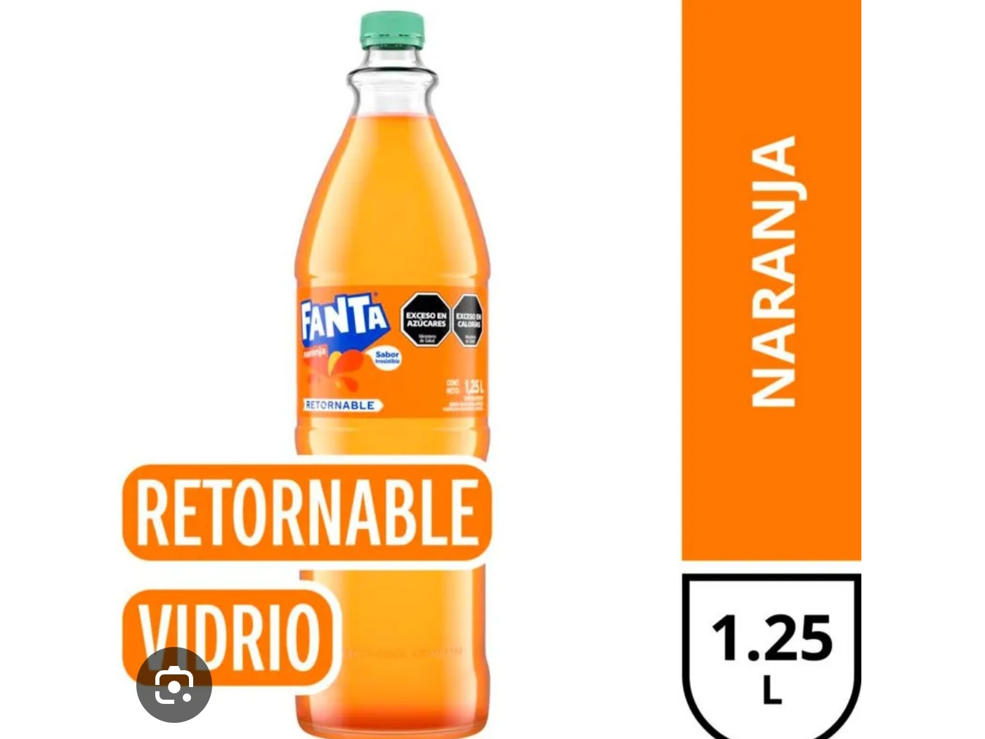 Fanta 1.25lst retornable