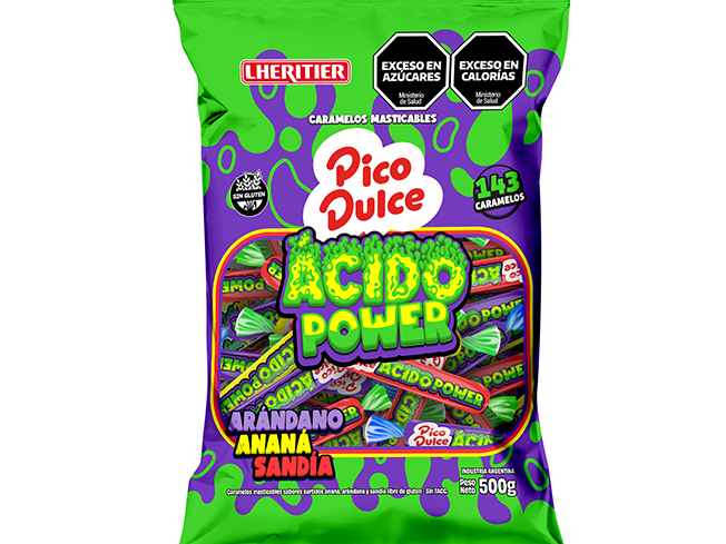 Mast pico dulce acido power  500 gr x 143 unid