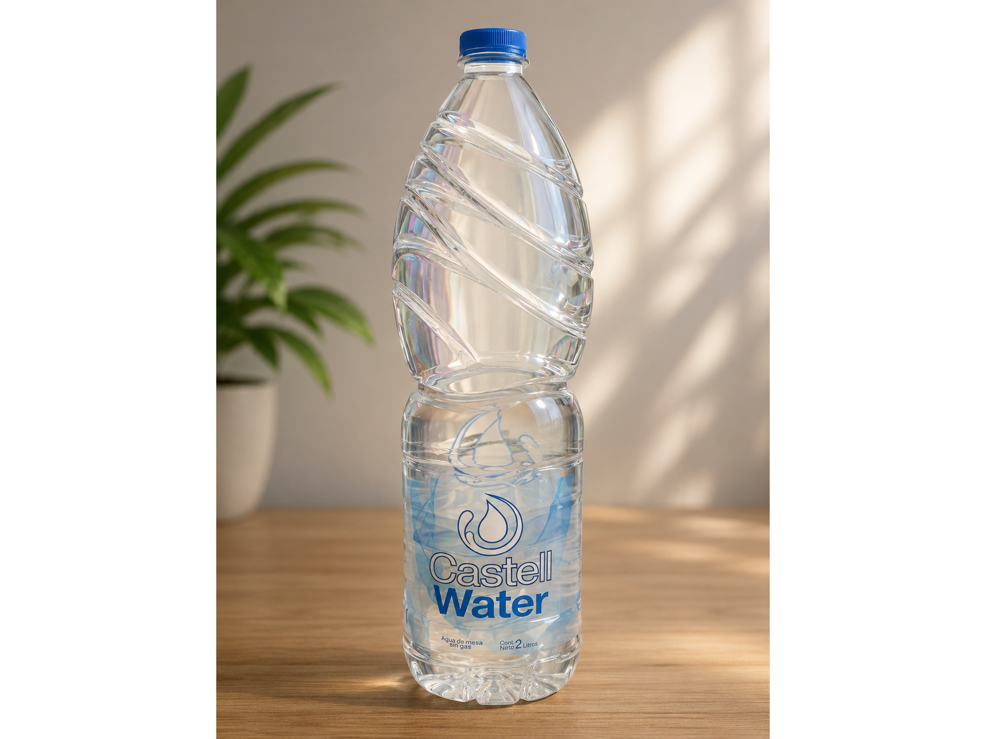 Agua mineral castell water 2L
