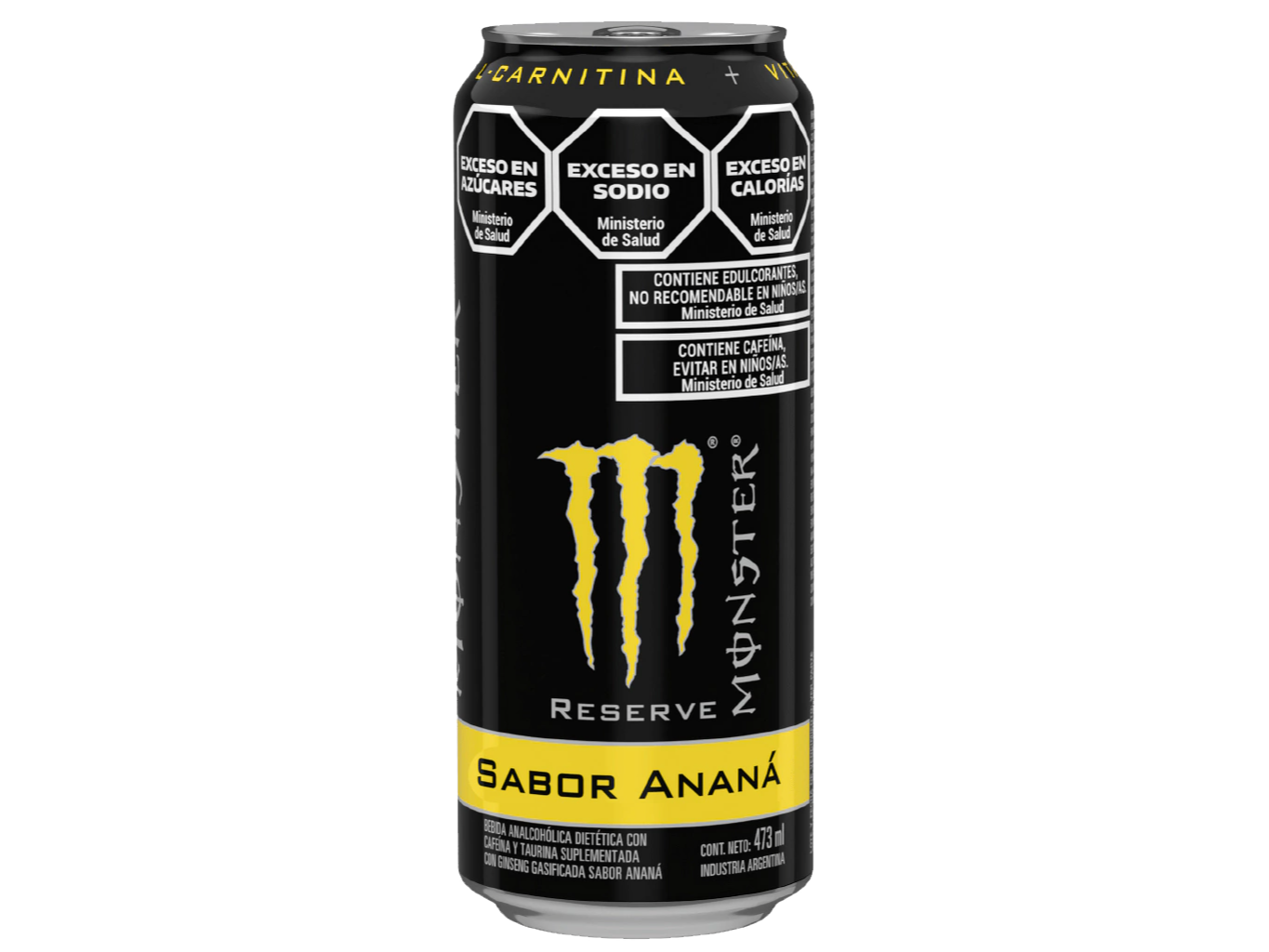 Monster sabor ananá 473ml