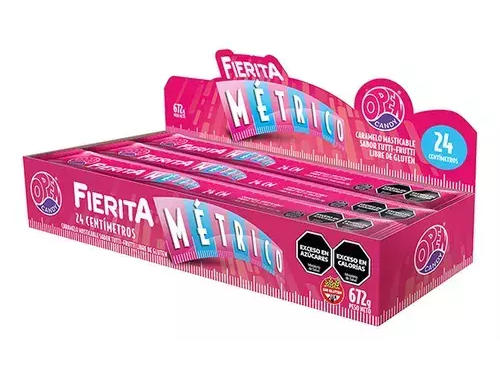 Masticlable fierita metrico x 24 unid