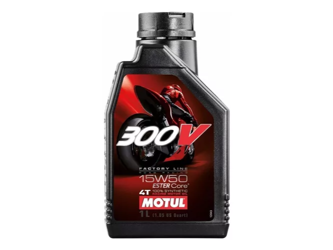 ACEITE MOTUL 300V FACTORY LINE 4T 15W50 1L 101358