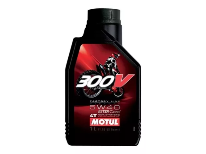 ACEITE MOTUL 300V FACTORY LINE 4T 5W40 1L