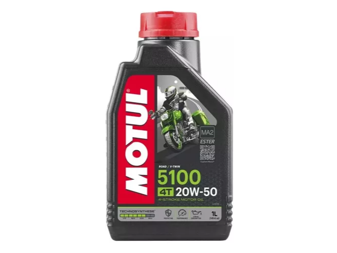 ACEITE MOTUL 5100 TECH ESTER 4T 20W50 1L