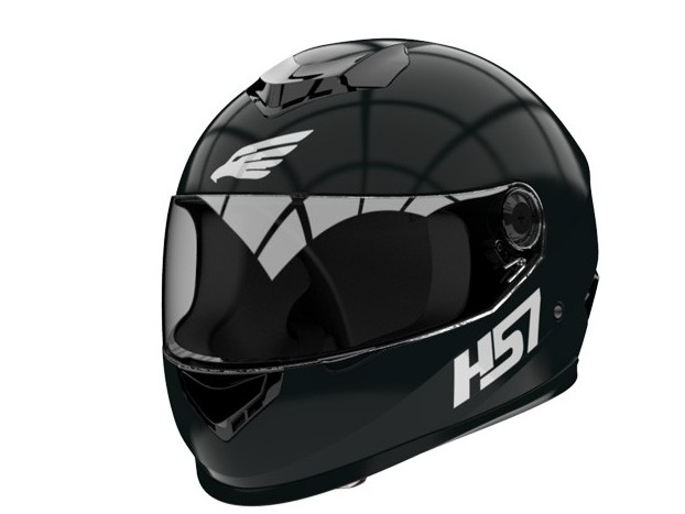 CASCO INTEGRAL HALCON H57 NEGRO L (60 CM) (X1/X4)