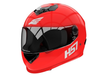 CASCO INTEGRAL HALCON H57 ROJO BRILLANTE M (58 CM) (x1/x4)