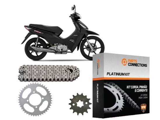 KIT TRANSMISION PLATINUM HONDA BIZ 125 34T-14T - 428H-106L PARTS CONNECTION