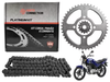 KIT TRANSMISION PLATINUM YAMAHA YBR125 (CHINA) - 43T-14T - 428H-118L PARTS CONNECTION
