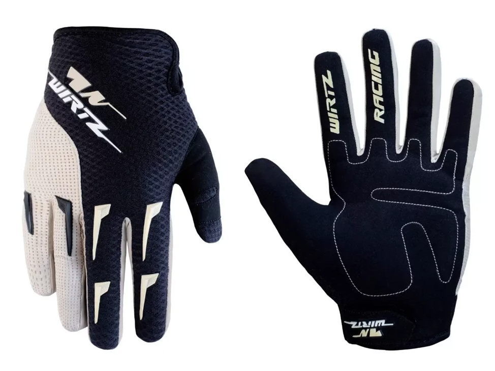 GUANTES WIRTZ ELEVATE BLACK/GREY TALLE XL