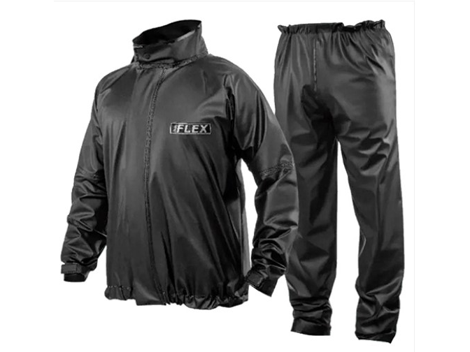 TRAJE DE LLUVIA FLEX M BORDO (M)