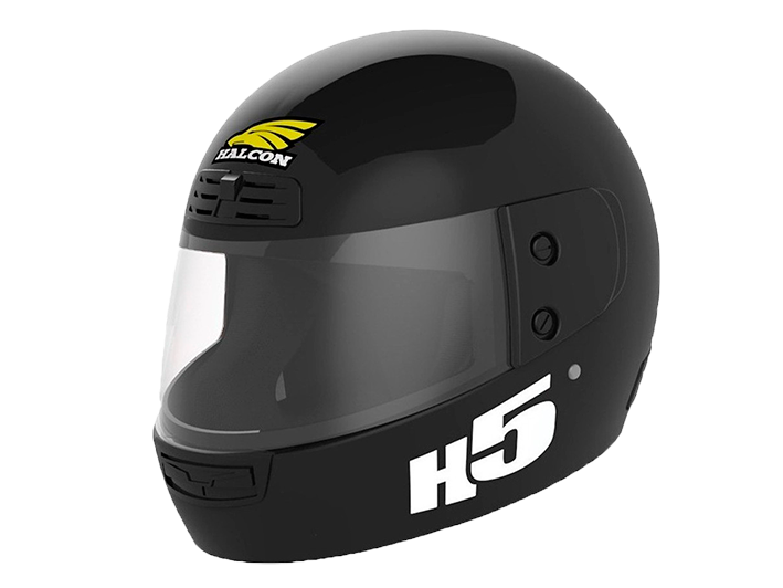 CASCO H5 M-(58cm) NEGRO (x1/x4/x8)