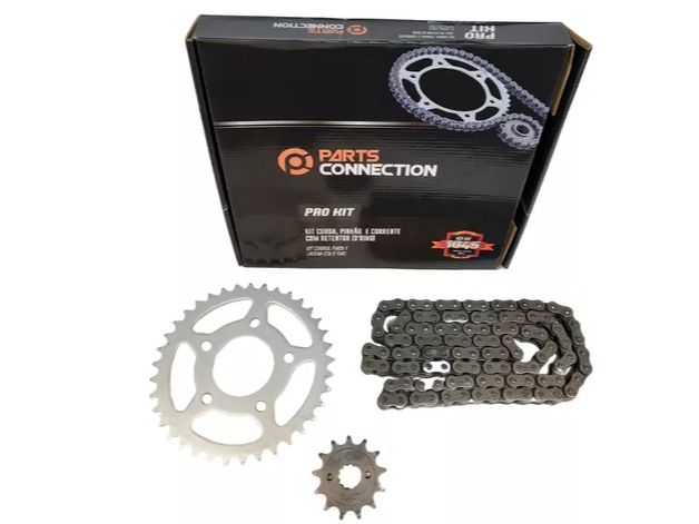 KIT TRANSMISION PLATINUM HONDA HONDA CBX250 TWISTER C/O'RING 37T-13T - 520H-106L PARTS CONNECTION