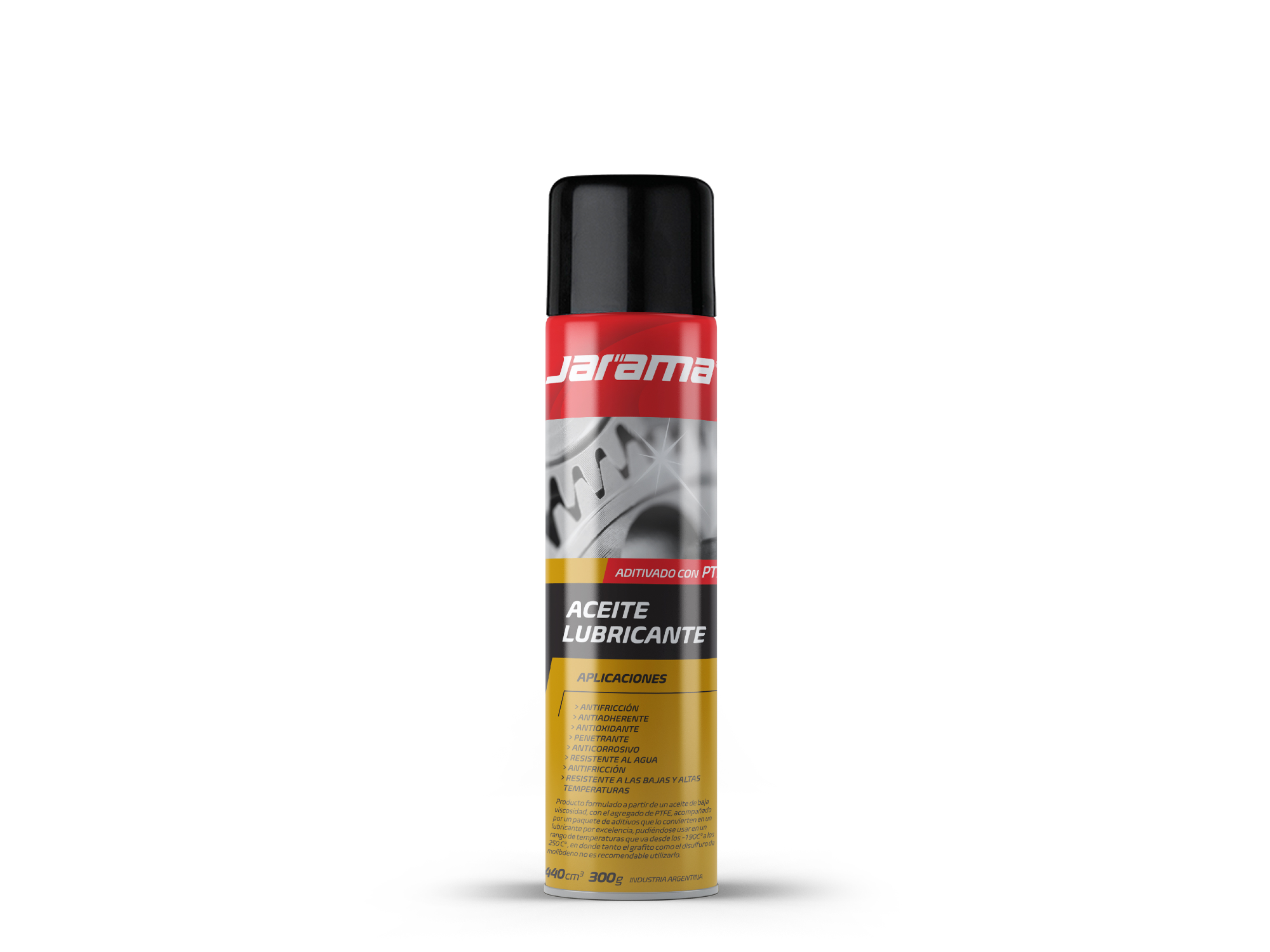 AEROSOL LUBRICANTE ACEITE MULTIUSO CON PTFE X 440cm2 (300gr)-cj x 12- JARAMA