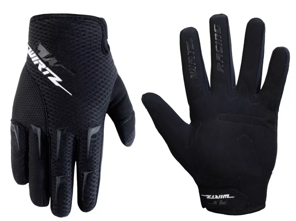 GUANTES WIRTZ ELEVATE BLACK/BLACK TALLE XL