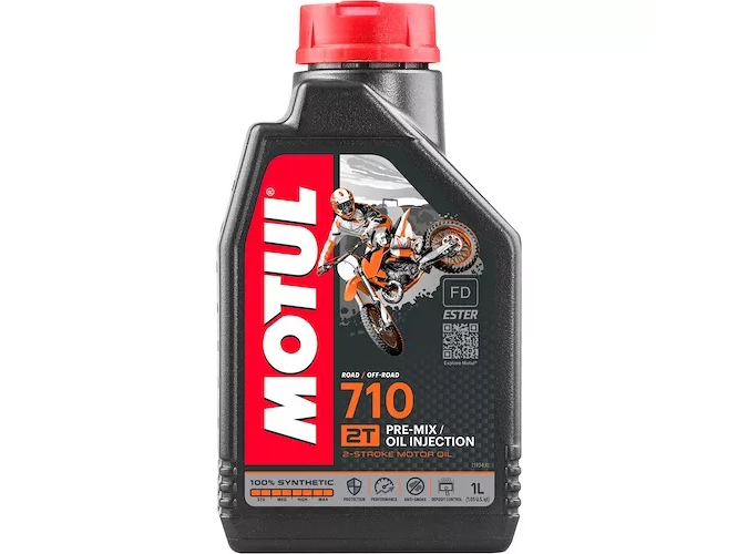 ACEITE MOTUL 710 2T 100% SYN. 1L