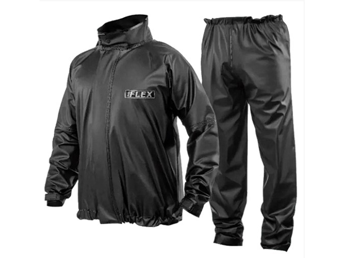 TRAJE DE LLUVIA FLEX M BORDO (M)