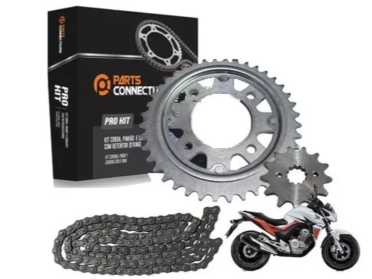 KIT TRANSMISION PLATINUM HONDA HONDA CB250 TWISTER C/O'RING 40T-13T - 520H-110L PARTS CONNECTION