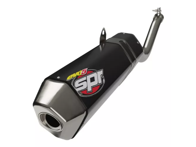 ESCAPE SPR HONDA TORNADO XR 250 ACERO INOXIDABLE NEGRO EVO 5