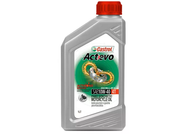 ACEITE CASTROL ACTEVO 4T SEMISINTETICO 10W40 (X16) (133)