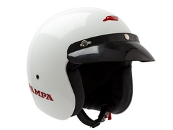CASCO ABIERTO HALCON PAMPA BLANCO BRILLANTE L (60 CM) (x1/x12/x4)