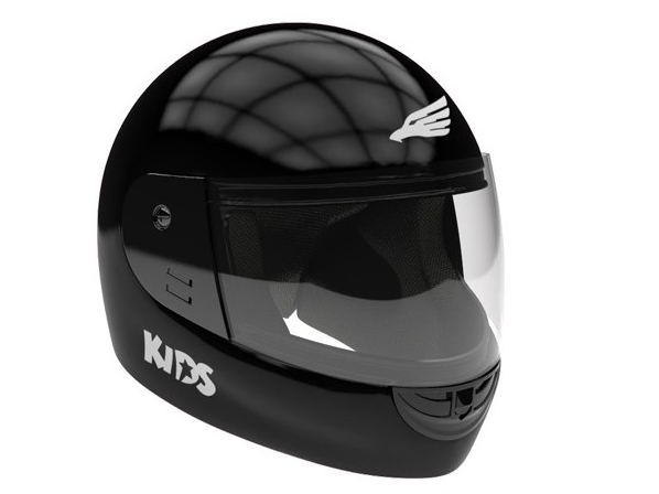 CASCO H5 KIDS NEGRO XXS-(52cm) (x1/x8)