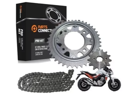KIT TRANSMISION PLATINUM HONDA HONDA CB250 TWISTER C/O'RING 40T-13T - 520H-110L PARTS CONNECTION