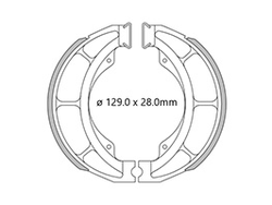 ZAPATA FRENO BRASIL FRASLE COD SH 833 BAJAJ GN 125