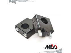 Elevador estándar para 22,22 mm - Aluminio Inyectado - Alto 30 mm - Negro